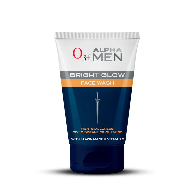 O3+ ALPHA MEN Bright Glow Face Wash